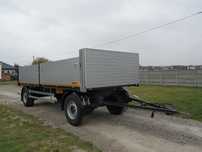 Wielton  Budowlanka, burty 1m, osie saf