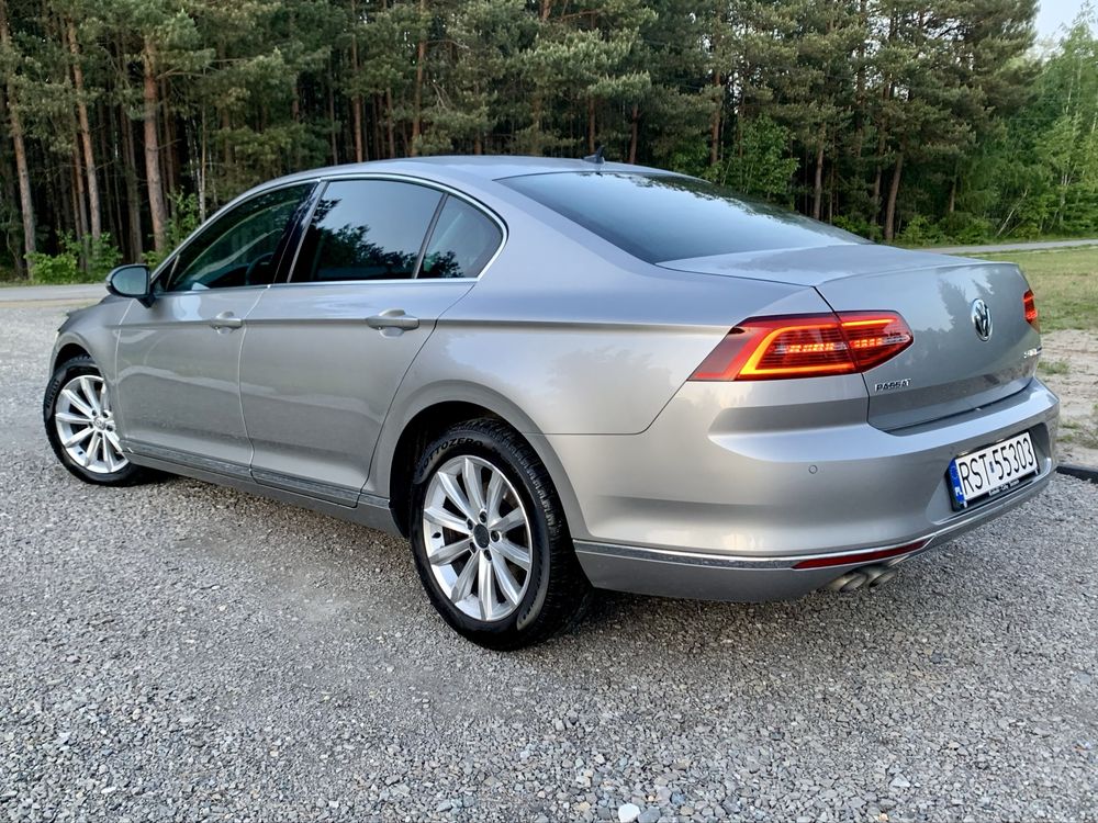 Volkswagen Passat B8 Highline, 2015r, 2,0 tdi 190kM, DSG, salon PL !