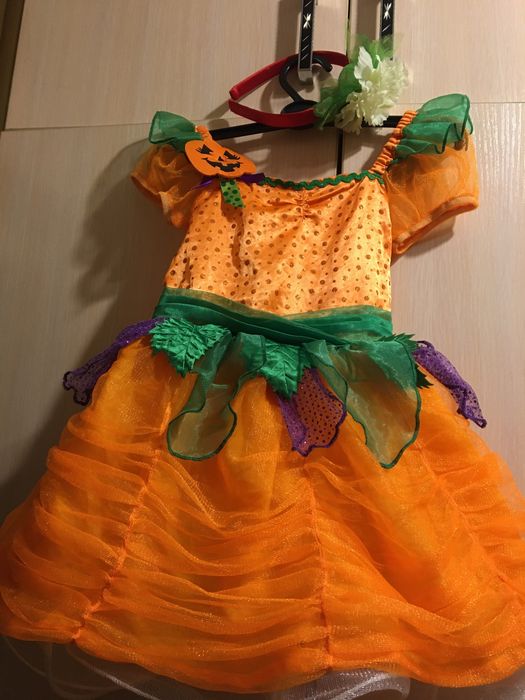Платье на Хеллоуин для девочки