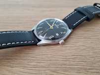 Piękny zegarek atlantic worldmaster original idealny stan  murzynek