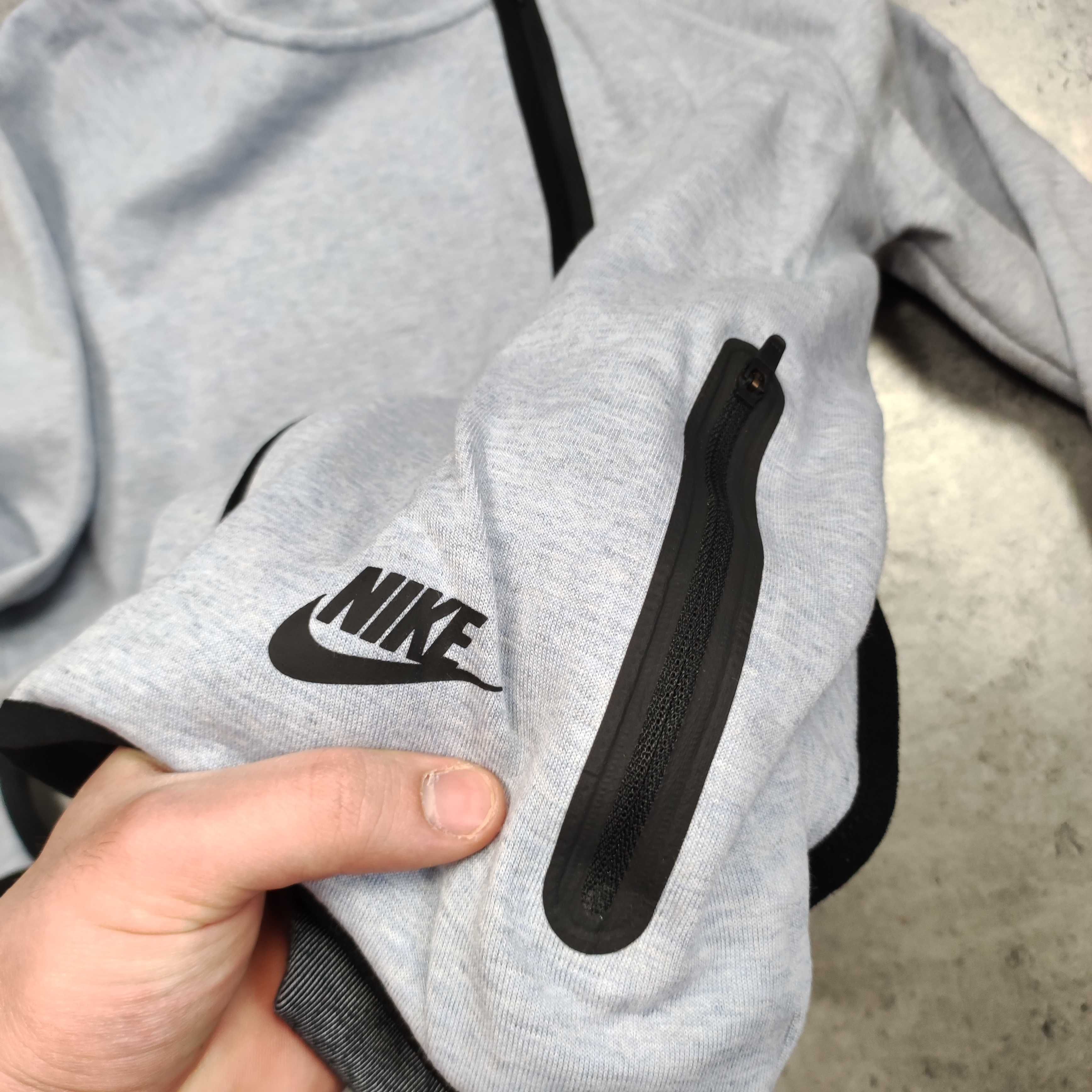 DAMSKA Bluza z Kapturem Rozpinana Tech Fleece Sportowa Hodie Bieg Nike