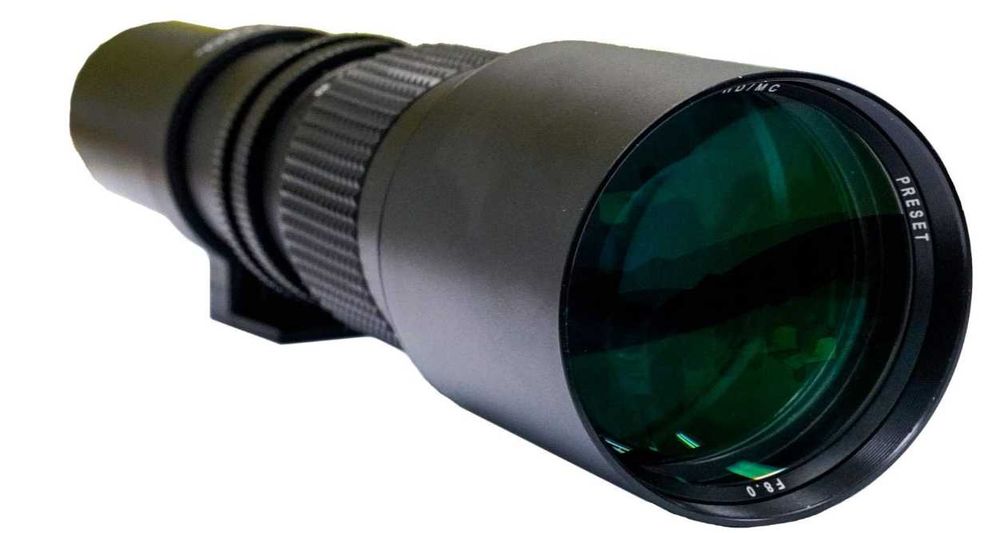 500 mm f/8 Uniwersalny profesjonalny teleobiektyw