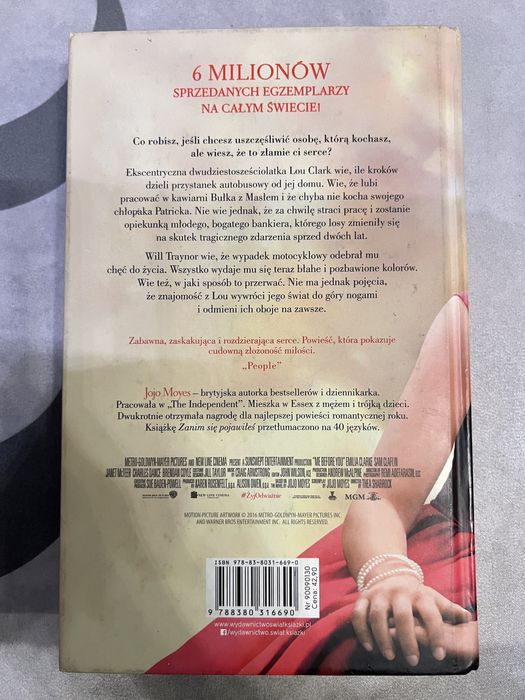 Zanim się pojawiłeś Jojo Moyes