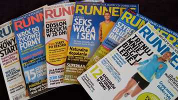 czasopisma Runner's World  z 2013 roku treningi bieganie stan bdb