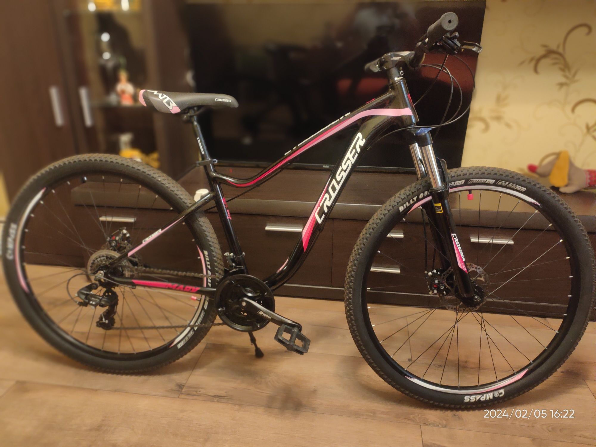 Новый женский велосипед Crosser Mary (2023р.) + подарунок!