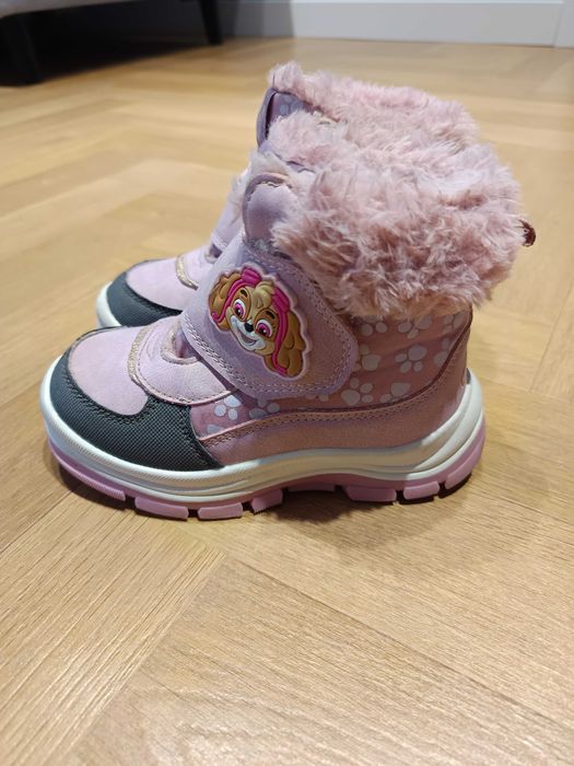 Buty zimowe dziewczęce rozmiar 25