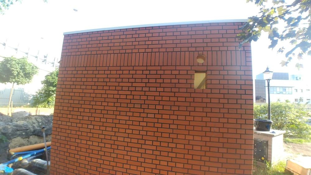 Murowanie z kamienia ,klinkieru i pustaków.