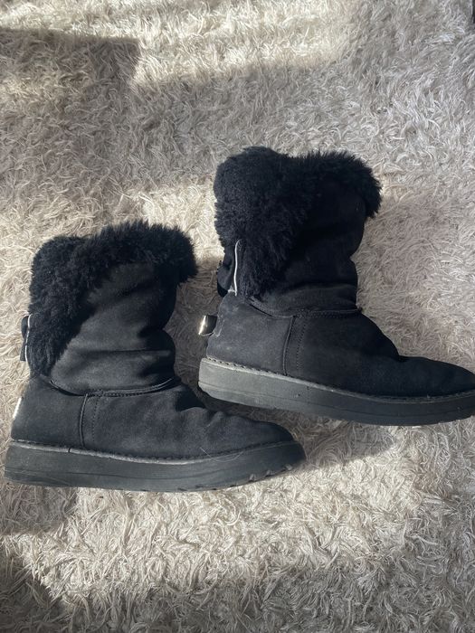 Угі дитячі чорні дівчачі