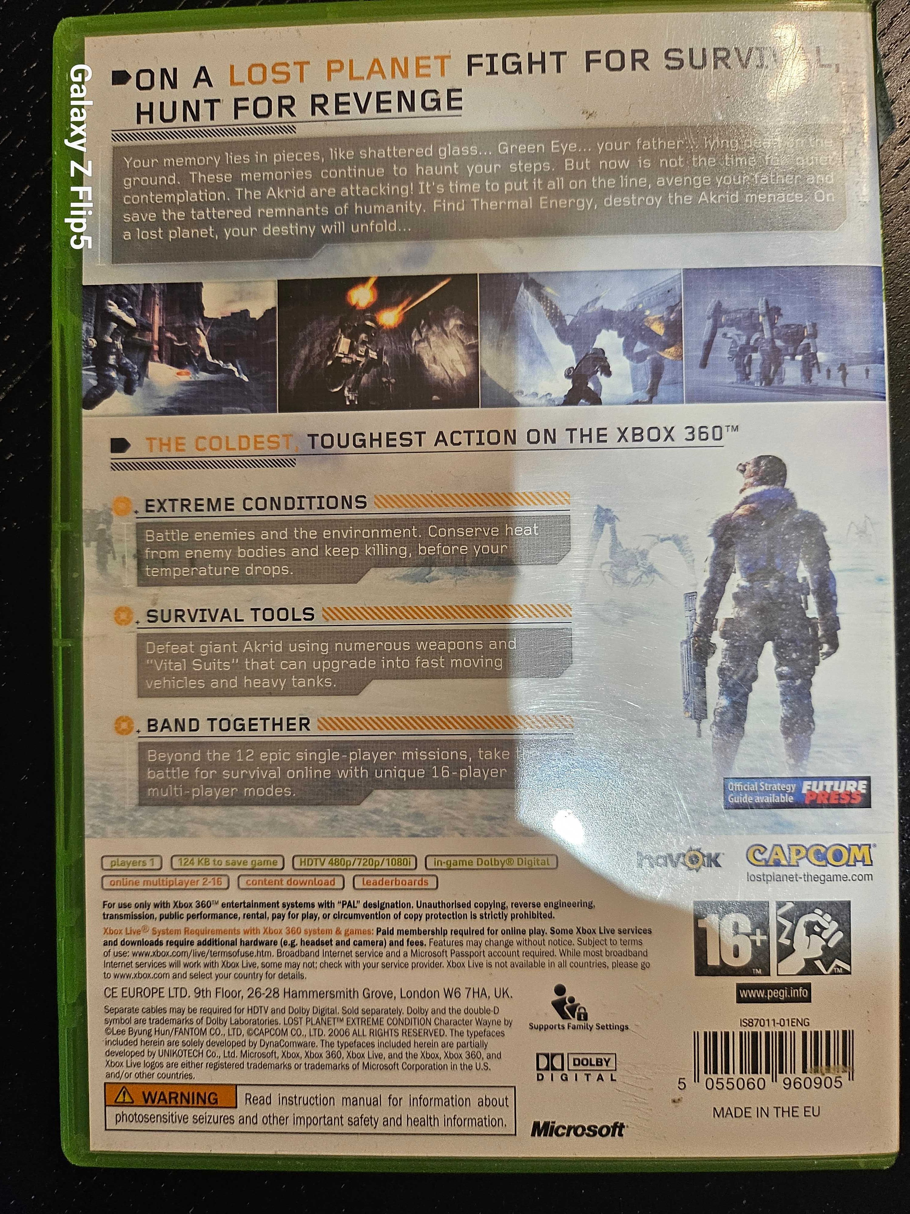 Lost planet Xbox 360/Series X/S