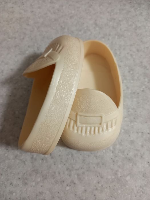 Обувь, тапочки, туфли для куклы 10,5см бу