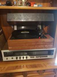 Unitra gramofon G-601A i wzmacniacz Unitra Dora Merkury