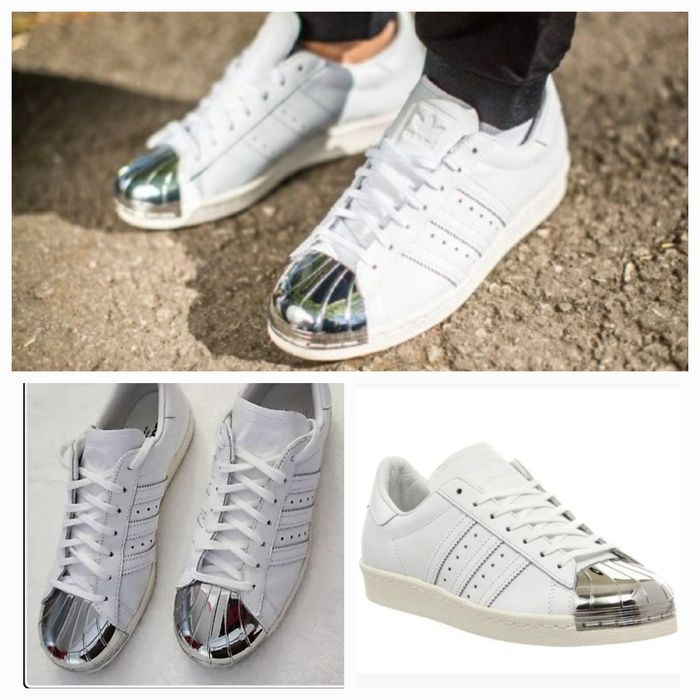 *Adidas Superstar* UNIKAT SKÓRA oryginalne trampki sneakersy R.39 1/3