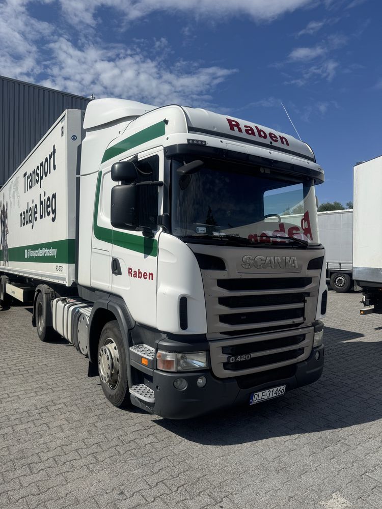 Zadbana scania g420