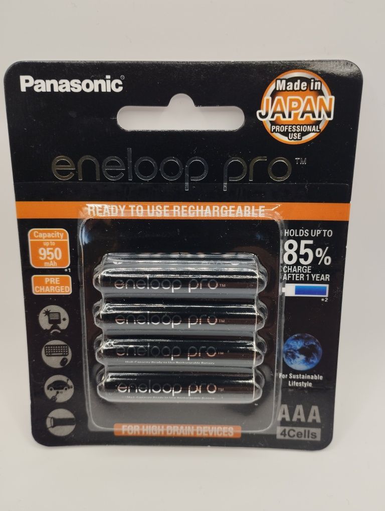 АКБ Panasonic Eneloop AAA/950 mAh