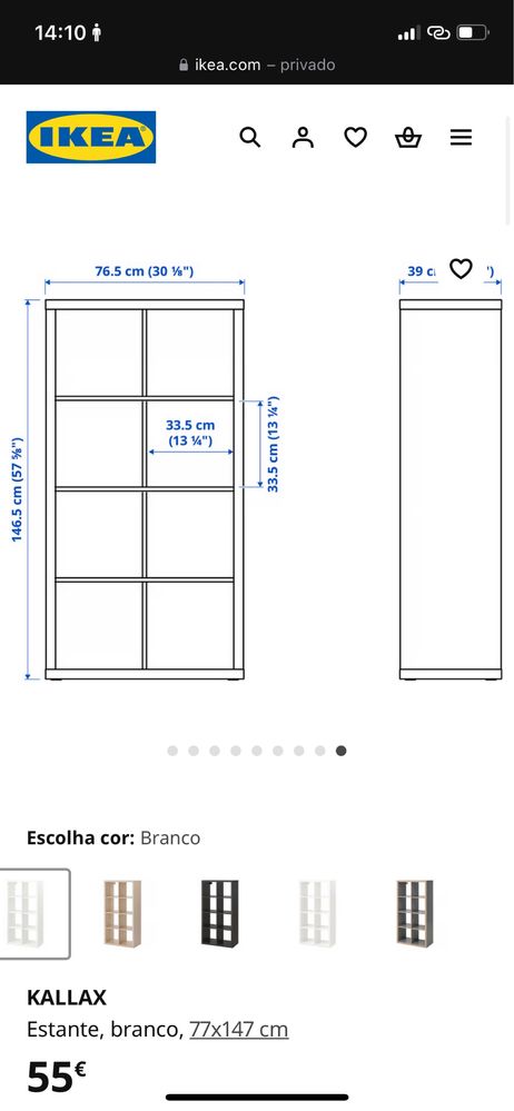 Movel ikea KALLAX