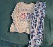 Pijama Stitch Tamanho 14-15 anos