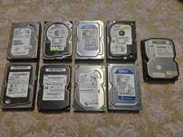 zestaw dysków HDD