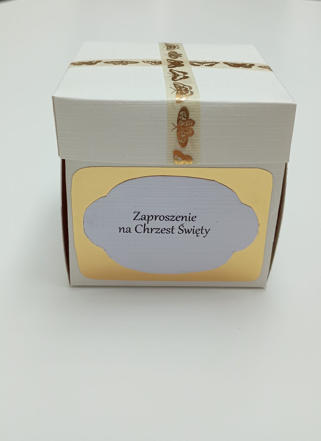 Box zaproszenie/kartka okolicznościowa