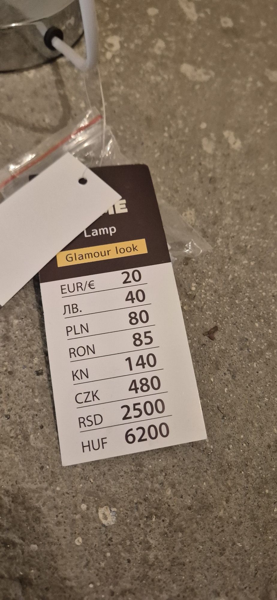 Lampka nocna nowa