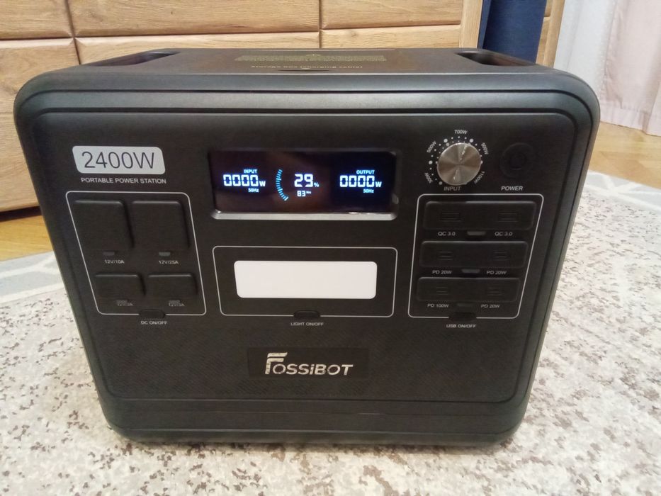 Зарядна станція Fossibot 2400. Є В НАЯВНОСТІ