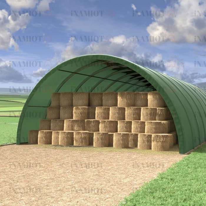 Hala Namiotowa Łukowa, Tunel, Namiot 9,15x12m. Całoroczna! na baloty