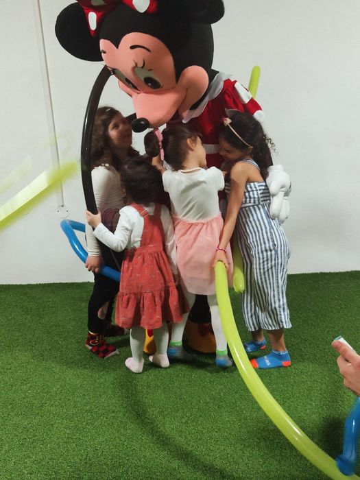 Presenca Mascote mickey e minnie
