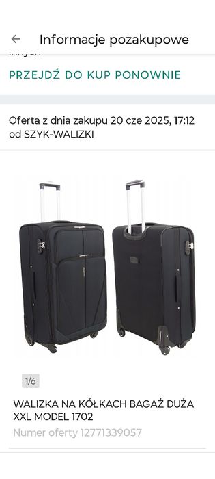 Walizka podróżna XXL