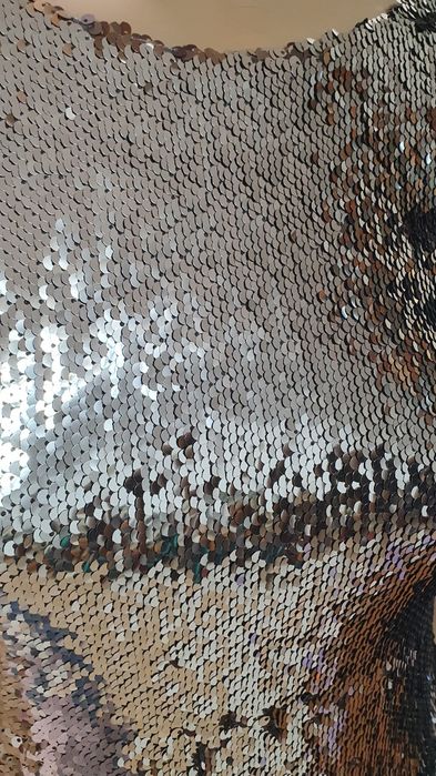 Nowa sukienka cekiny Topshop r.XS sukienka sylwestrowa cekinowa