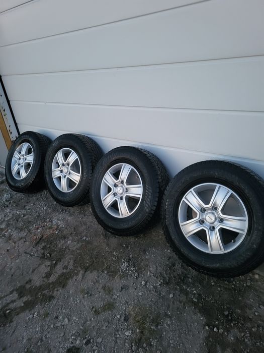 Koła alufelgi ducato jumper boxer maxi 5x130 225/75r16c zimowe