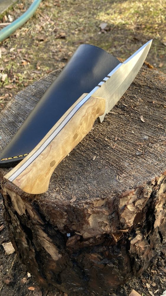 Nóż Bushcraftowy (CUSTOM) Ręcznie robiony
