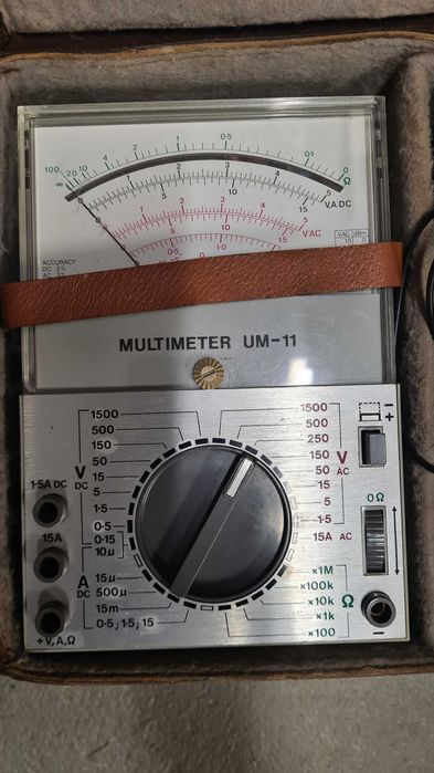 Miernik Multimeter UM 11 pokrowiec polska produkcja
