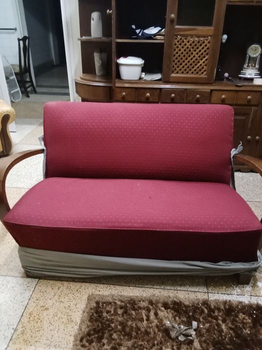 Sofá vermelho  para sala