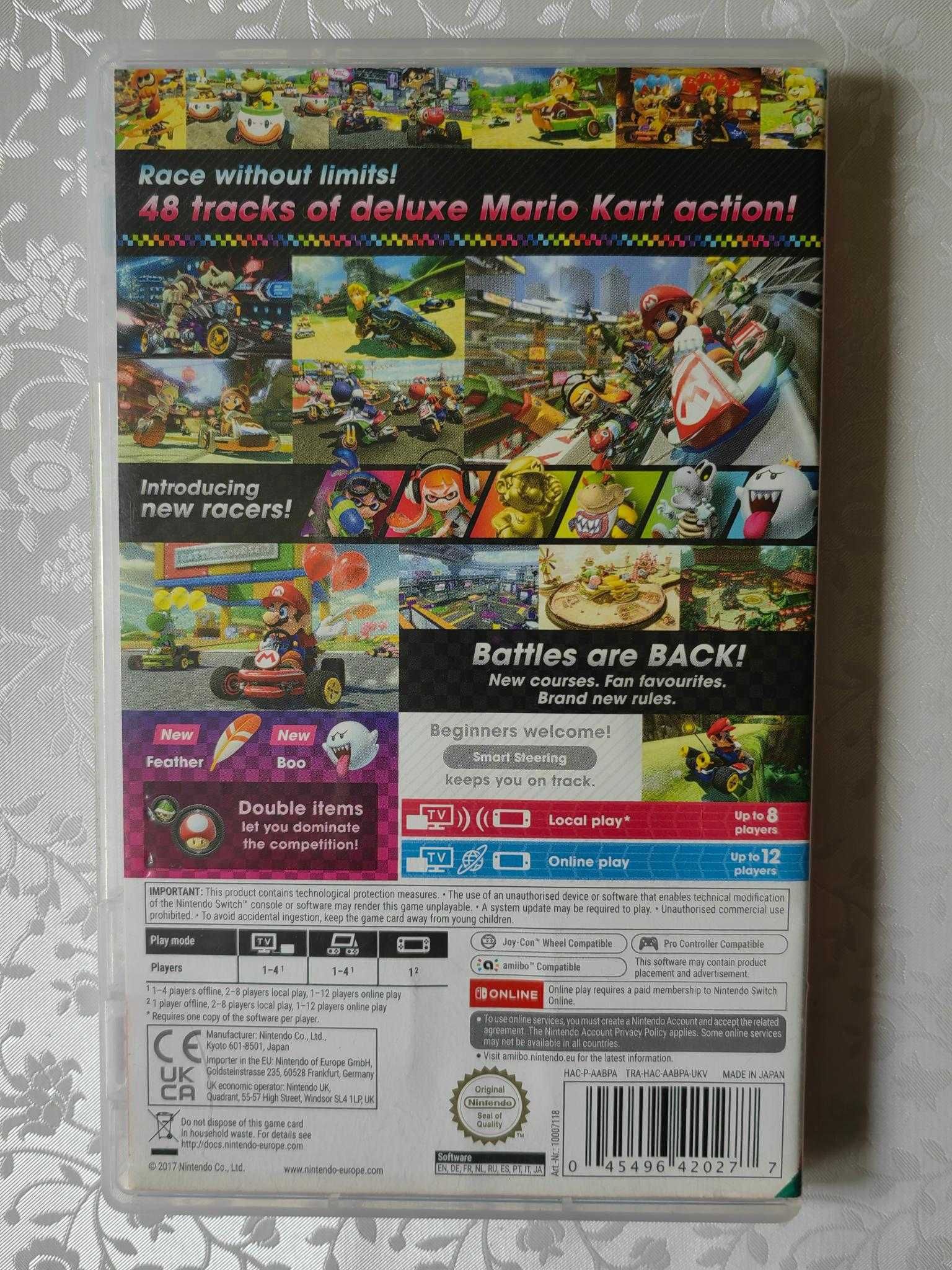 Mario Kart 8 na konsolę Nintendo Switch w bardzo dobrym stanie NS OLED