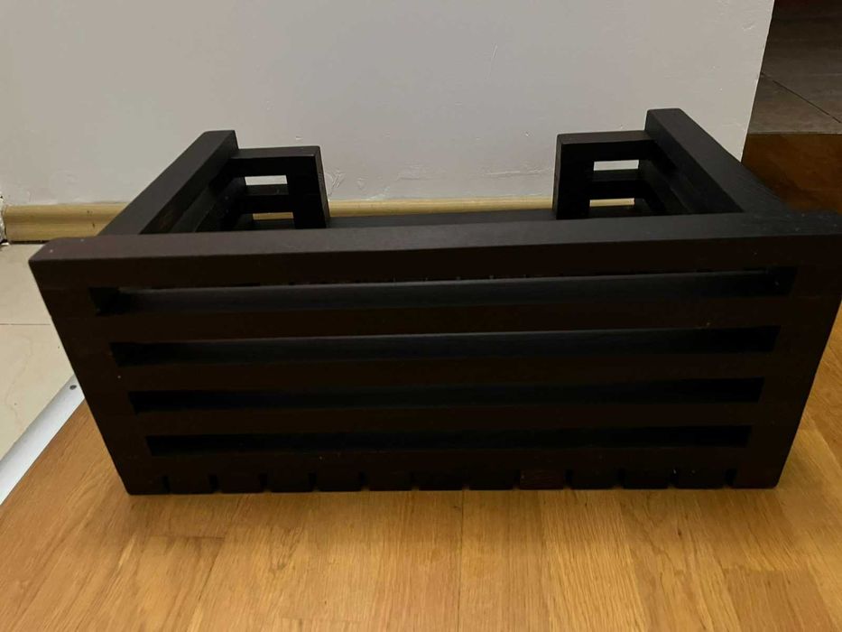 Лежак лежанка домик переноска підстилка ліжко для тварин з дерева