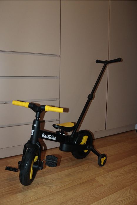 Велосипед -велобіг Best trike з батьківською ручкою