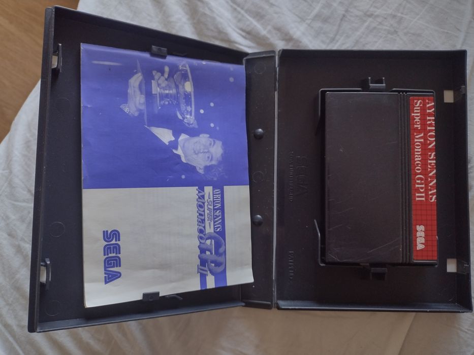 Sega Master System Ayrton Senna Super Monaco GP 2 i Formuła 1 F1