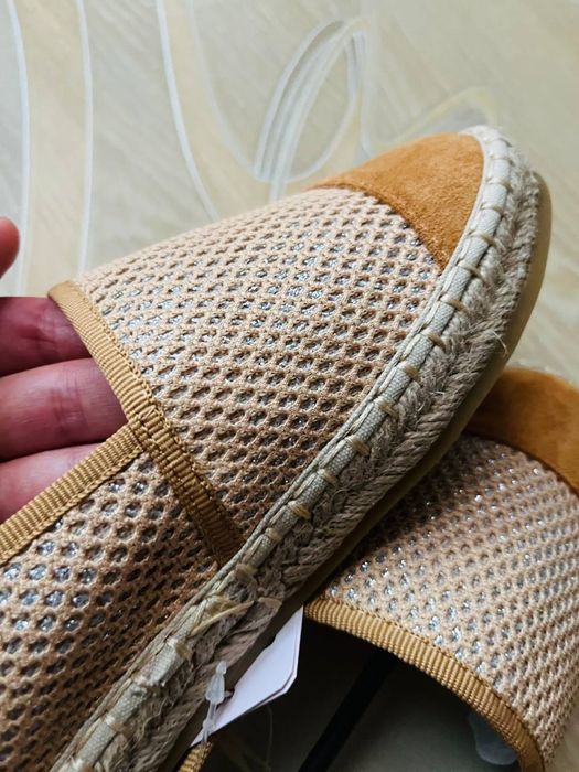 Балетки р.38 (24 см) Женские тапочки Эспадрильи Осенние балетки