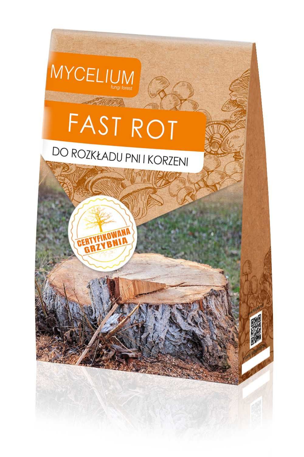 FAST ROT do usuwania pni i korzeni drzew