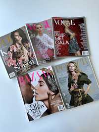 Журнали Vogue, Bazzar, Porter USA
