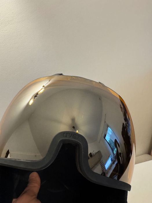 Kask Narciarski Uvex hlmt 600 visor Rozmiar 55-57 cm