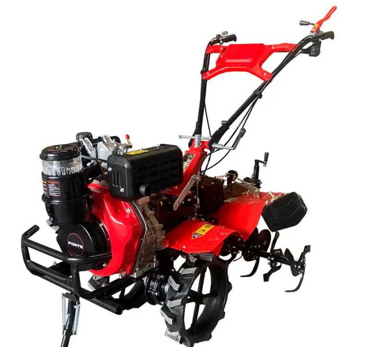 Культиватор дизельний червоний (ПОВІТРЯ) - 1000A (10кс) (FORTE)