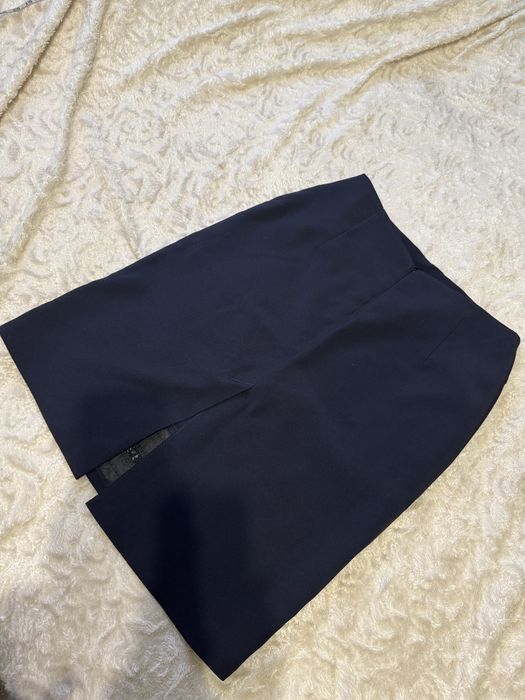 Спідниця темно синя 58 розмір