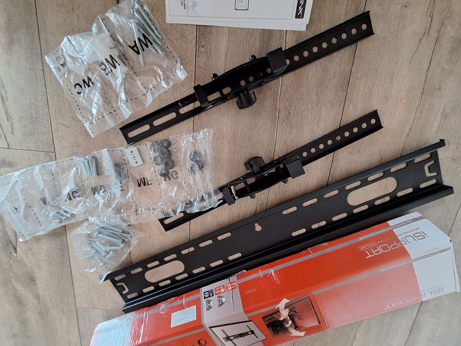 Uchwyt ścienny na telewizor tv wieszak NOWY masywny solidny iSupport T