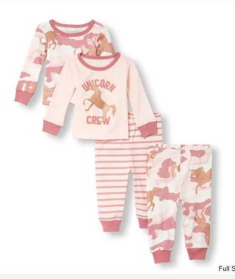 Пижама Childrensplase для девочки, хлопок, 100-112 см