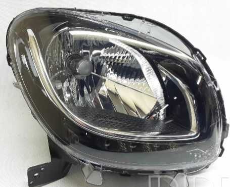 Smart 453 fortwo forfour ópticas reforço pára-choques