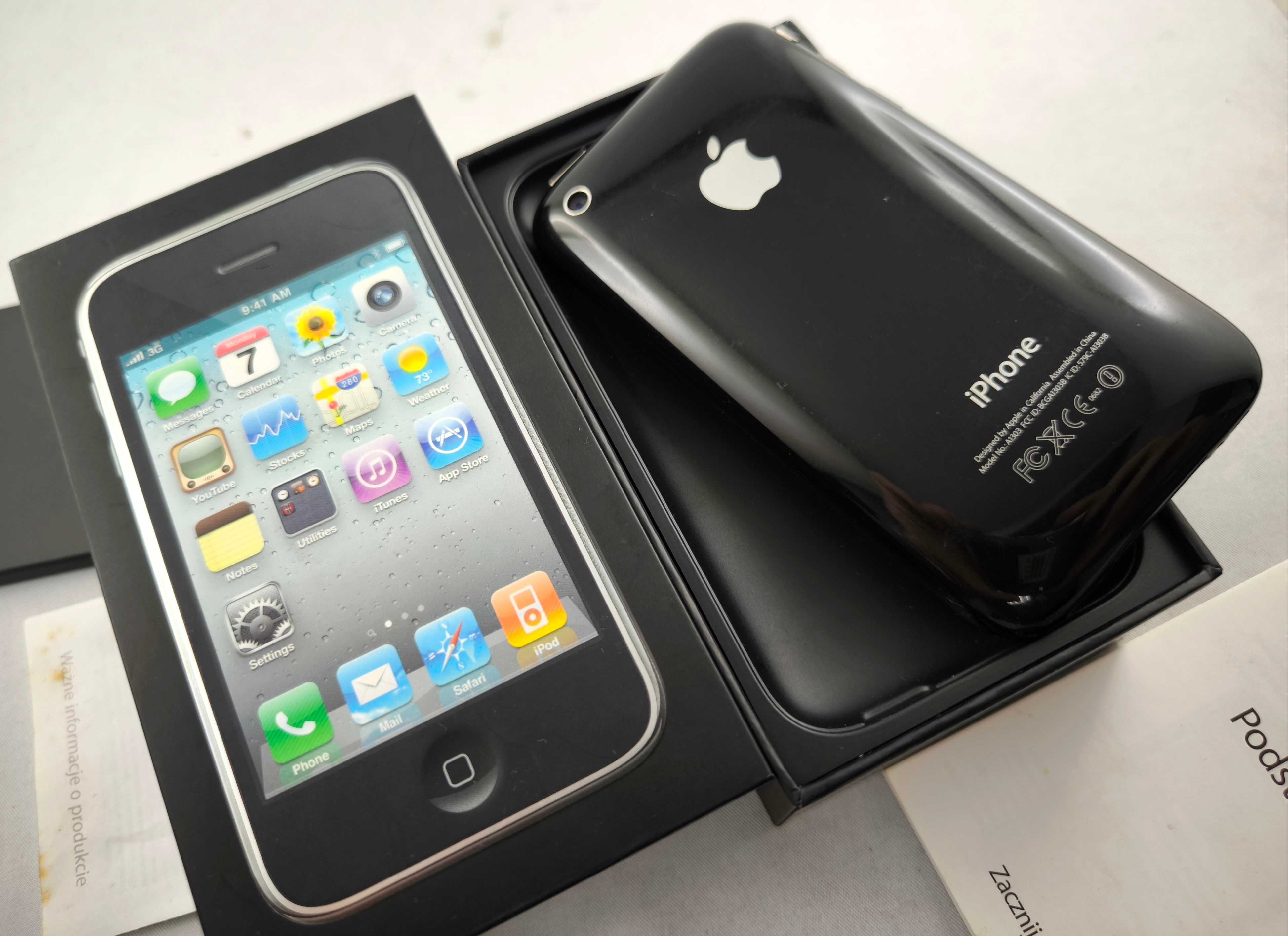 ORYGINALNY APPLE iPhone 3Gs 8GB A1303 (2010r) - Telefon KOLEKCJONERSKI