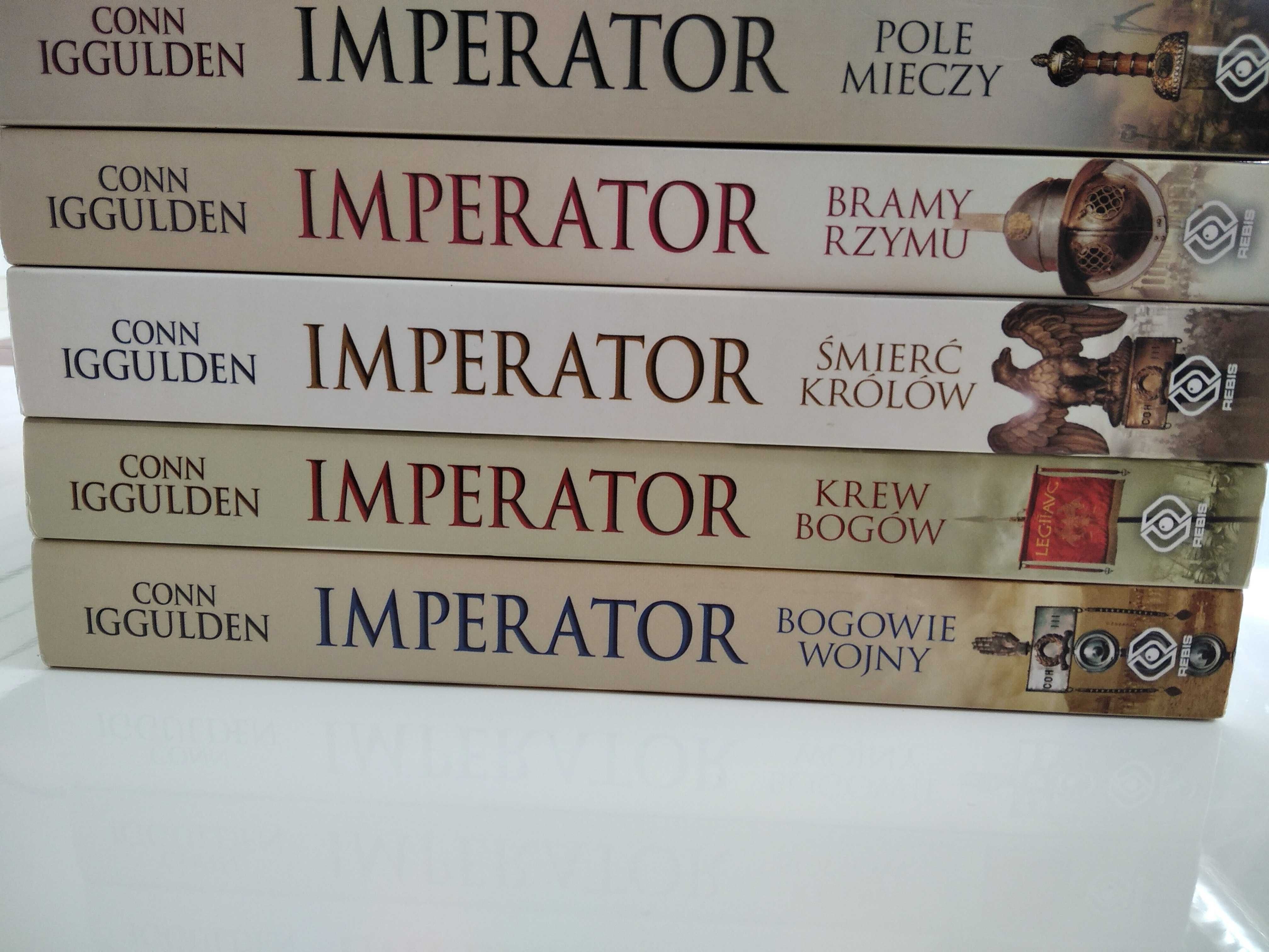 Conn Iggulden Cykl Imperator tomy 1-5 Komplet bdb-.