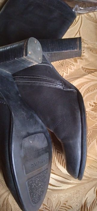 Чобітки жіночі 37 розмір шкіряні Pier Lucci