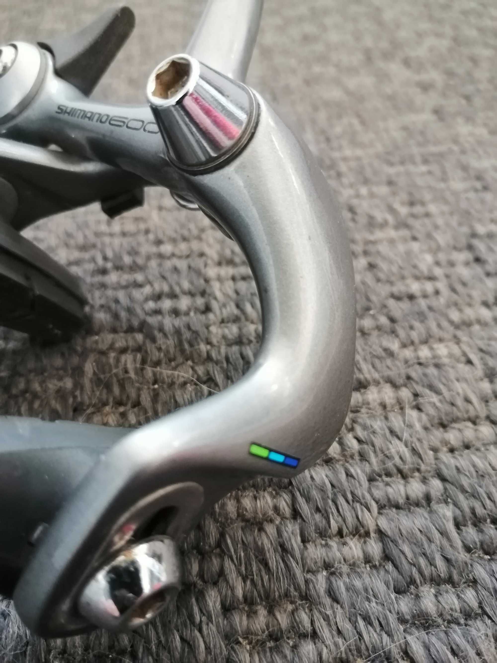 Hamulce Shimano 600 Tricolor BR 6400 komplet, szczęki