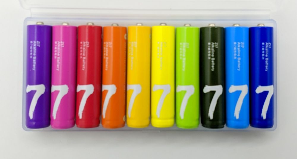 Батарейки Xiaomi ZMI Rainbow Zi7 AAA LR03 10 шт. в упаковці